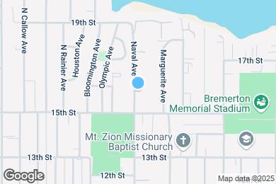 Map image of the property - 1602 Naval Ave