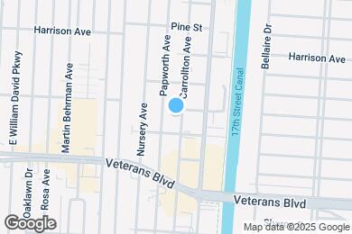 Map image of the property - 1018 Carrollton Ave