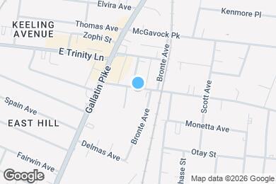 Map image of the property - 1122 Litton Ave