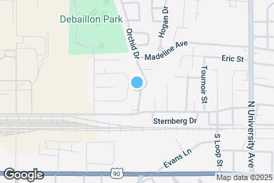 Map image of the property - 506 Orchid Dr