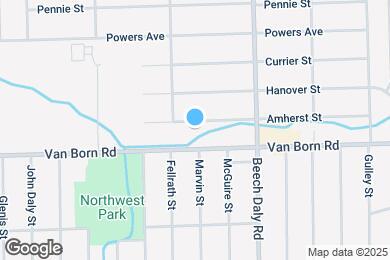 Map image of the property - 26007 Amherst St