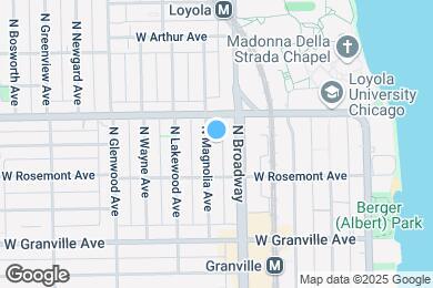 Map image of the property - 6331 N Magnolia Ave