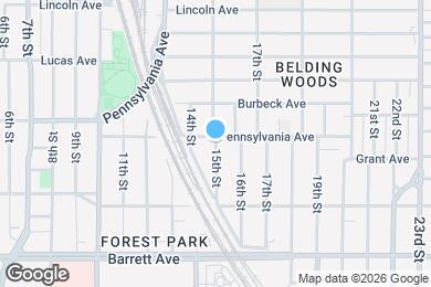 Map image of the property - 653 15th St