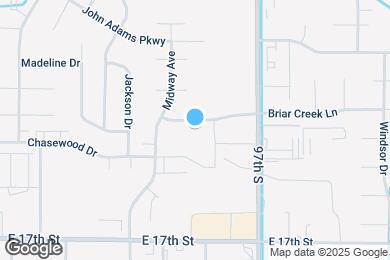 Map image of the property - 3358 Briar Creek Ln