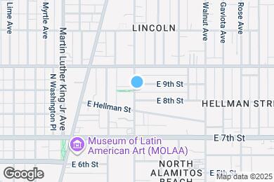Map image of the property - 852 Orange Ave