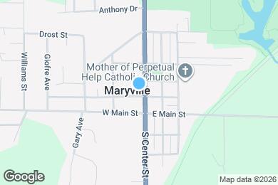 Map image of the property - 2121 N Center St