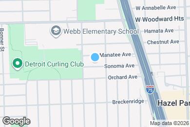 Map image of the property - 2201 Sonoma St