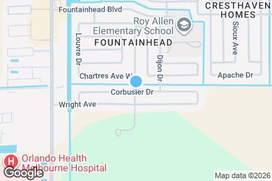 Map image of the property - 2744 Corbusier Dr