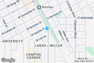 Map image of the property - 101 W Linn St