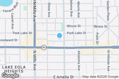 Map image of the property - 1513 Woodward St