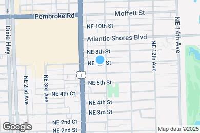 Map image of the property - 716 NE 7th St