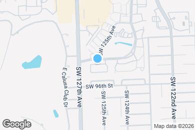 Map image of the property - 12518 SW 94th Ter
