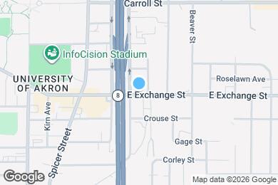 Map image of the property - 569 E Exchange St