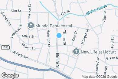 Map image of the property - 425 Elmira St