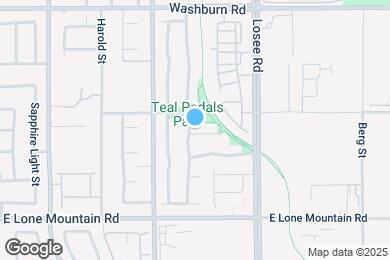 Map image of the property - 4944 Teal Petals St