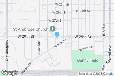 Map image of the property - 2904 Lincoln St