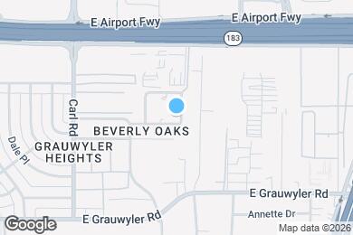 Map image of the property - 1603 Brentwood Dr