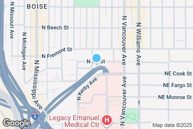 Map image of the property - 348 N Ivy St