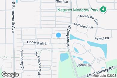 Map image of the property - 1751 Hickory Park Ln