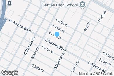 Map image of the property - 208 E 25th St