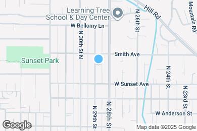 Map image of the property - 2604 N 29th St