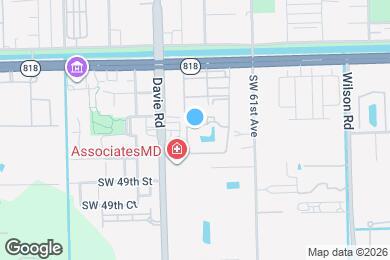 Map image of the property - 4785 SW 62nd Ave