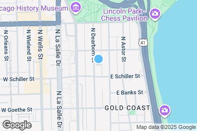 Map image of the property - 1425 N Dearborn St