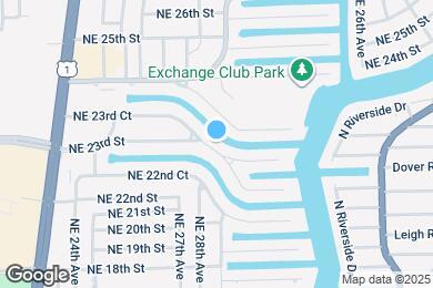 Map image of the property - 2781 NE 23rd Ct