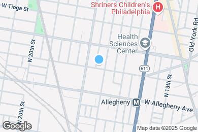 Map image of the property - 1615 W Westmoreland St
