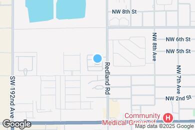 Map image of the property - 1040 NW 5th Ter
