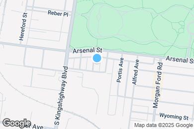 Map image of the property - 3130 Maury Ave