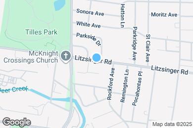 Map image of the property - 9332 Litzsinger Rd