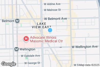 Map image of the property - 722 W Barry Ave