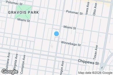 Map image of the property - 3649 Nebraska Ave