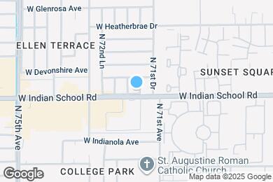 Map image of the property - 4102 N 71st Ln