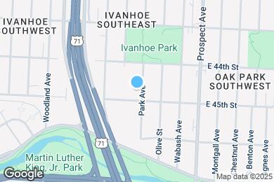 Map image of the property - 4434 Park Ave