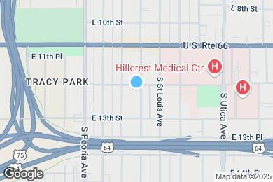 Map image of the property - 1206 S Rockford Ave