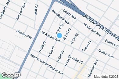 Map image of the property - 208 W Adams Ave