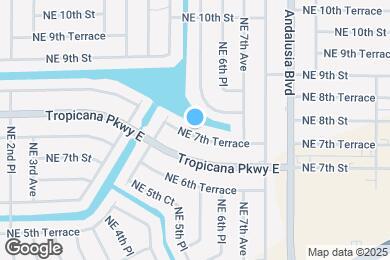 Map image of the property - 545 NE 7th Terrace