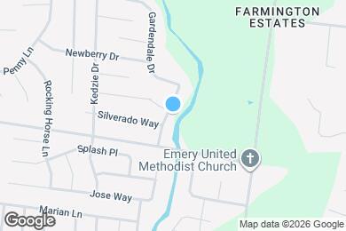 Map image of the property - 2055 Gardendale Dr