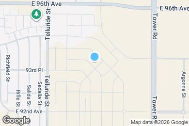 Map image of the property - 17945 E 94th Ave