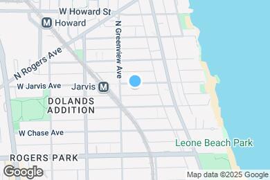 Map image of the property - 1429 W Jarvis Ave