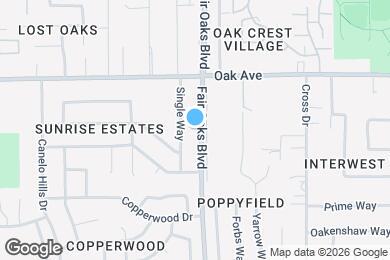 Map image of the property - 13625 Fair Oaks Blvd