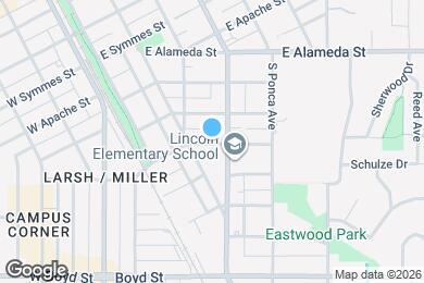 Map image of the property - 325 E Duffy St