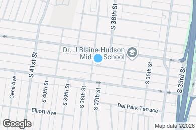 Map image of the property - 3717 Vermont Ave