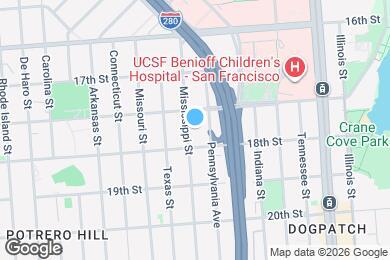 Map image of the property - 235 Mississippi St