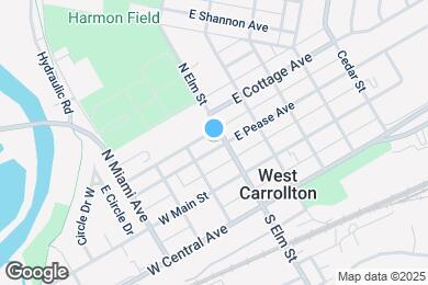 Map image of the property - 9 W Pease Ave