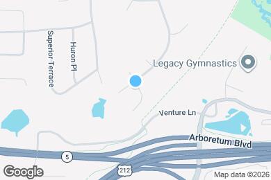 Map image of the property - 15536 Garfield Cir
