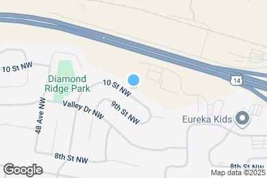 Map image of the property - 4333 10th St NW