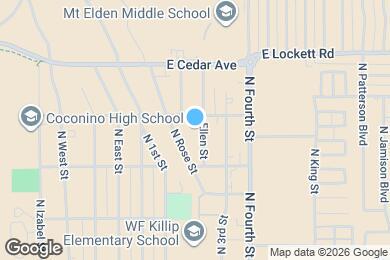 Map image of the property - 2809 N Ellen St